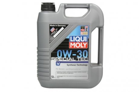 Моторна олива LIM2853 0W30 5L LIQUI MOLY 2853 0W30 5L (фото 1)
