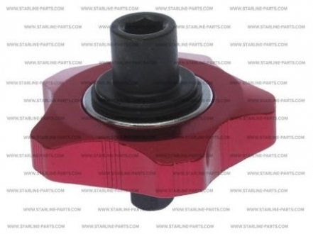 Компактна ручна тріскачка 1/4" для біт і торцевих головок STARLINE NR 78792 (фото 1)