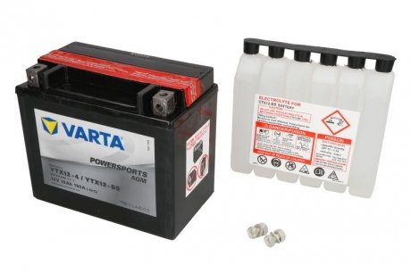 Акумулятор VARTA YTX12-BS VARTA FUN (фото 1)