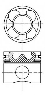 Поршень NURAL 8711440010 (фото 1)