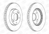 Диск тормозной HYUNDAI i30, KIA CEED, SOUL передн., вент. CHAMPION 562625CH (фото 1)