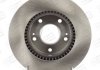 Диск тормозной HYUNDAI i30, KIA CEED, SOUL передн., вент. CHAMPION 562625CH (фото 2)