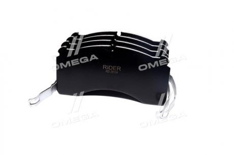 Колодка гальм. диск. HIGH POWER (компл. на вісь) ROR DX195 RIDER RD29124PRO (фото 1)