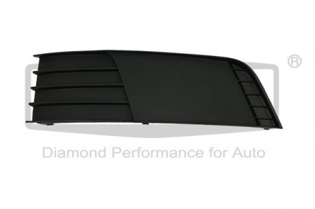Решітка протитуманної фари права (чорна) Skoda Octavia (13-17) DPA 88071804702 (фото 1)