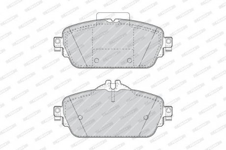 Гальмівні колодки дискові FERODO FDB4870 (фото 1)