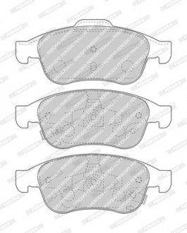 Тормозные колодки дисковые FERODO FDB4953 (фото 1)