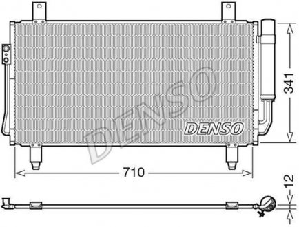 Радиатор кондиціонера DENSO DCN45006 (фото 1)