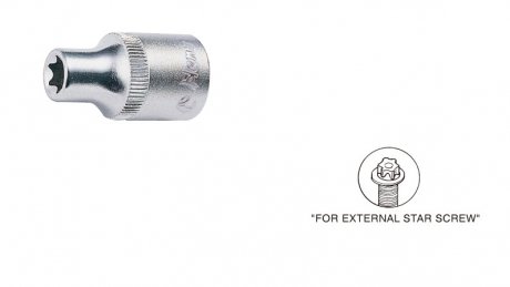Насадка E-TORX 1/4 HANS 2410E5 (фото 1)