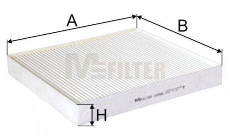 Фільтр салону M-FILTER K 9086 (фото 1)