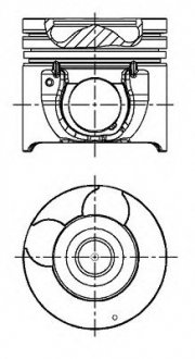Поршень NURAL 8743170700 (фото 1)