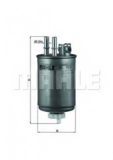 Фильтр топливный MB Sprinter ORIGINAL MAHLE KL483 (фото 1)