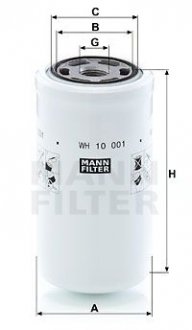 Фильтр масляный АКПП CLAAS, LIEBHERR MANN WH10001 (фото 1)