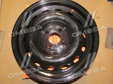 Диск колесный 15х6,0J 4x100 Et 50 DIA 60,1 RENAULT LOGAN, MCV черный (в упак.) <> Dk-Дорожная Карта 235.3101015-04 (фото 1)