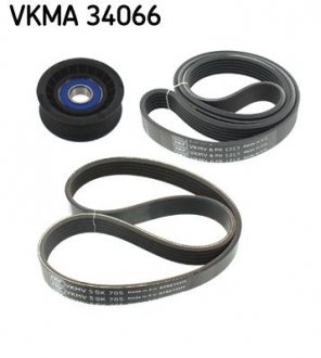 Комплект ремня ГРМ SKF VKMA 34066 (фото 1)