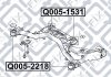 Сайлентблок задньої балки Q-FIX Q005-2218 (фото 3)