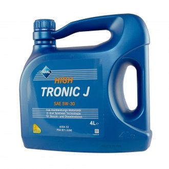 Олива для двигуна HIGHTRONIC J 5W30 4L ARAL 1555F7 (фото 1)