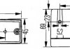 Ліхтар заднього ходу 2ZR006 609-081 HELLA 2ZR 006 609-081 (фото 1)