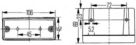 Ліхтар заднього ходу 2ZR006 609-081 HELLA 2ZR 006 609-081 (фото 1)