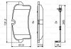 Гальмівні колодки, дискові BOSCH 0 986 494 842 (фото 1)