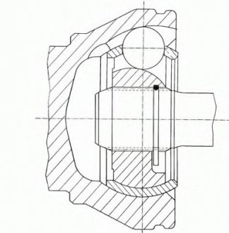 ШРУС внешн. SPIDAN 22581 (фото 1)