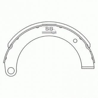 КОЛОДКИ колодки Hi-Q (SANGSIN) SA121 (фото 1)