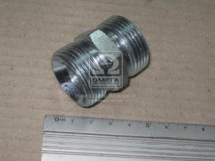 Штуцер соединительный S41хS41 (М33x2,0-М33x2,0) (.М.) Агро-Импульс S41хS41 (М33*2,0-М3 (фото 1)