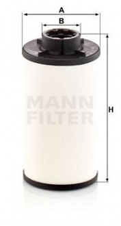 Фильтр масляный АКПП VAG 02- с прокладкой MANN H6003z (фото 1)