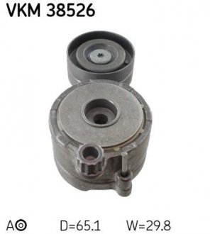 Натяжний ролик, поліклиновий ремінь SKF VKM 38526 (фото 1)