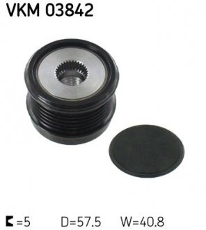 Механизм свободного хода генератора SKF VKM 03842 (фото 1)