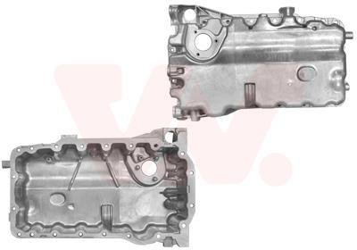 Поддон, масляный картера двигателя VAG 2.0 TFSi +Sensor Hole Van Wezel 0334070 (фото 1)