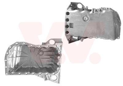 Поддон, масляный картера двигателя RENAULT Megane 1.9 DCi Van Wezel 4327070 (фото 1)