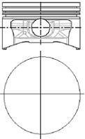 Поршень в комплекте на 1 циліндр, STD NURAL 87-209800-00 (фото 1)