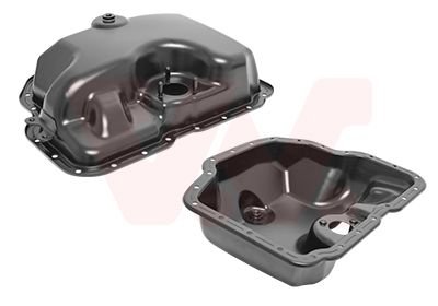 Поддон, масляный картера двигателя VAG Q7 +sens hole Van Wezel 0381070 (фото 1)