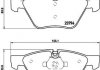 Гальмівні колодки, тюнінг BREMBO P06036X (фото 1)