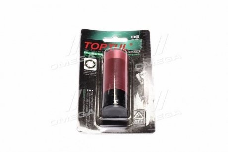 Головка ударная длинная 1/2" для шиномонтажа 21мм Pro-Series Toptul KABP1621 (фото 1)