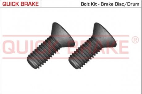 Болти кріплення гальм. дисків QB11676K QUICK BRAKE 11676K (фото 1)