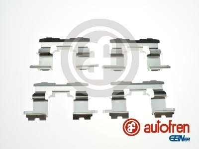 Ремкомплект колодок пер. Toyota Corolla, Prius, Yaris (99-15) AUTOFREN D42878A (фото 1)