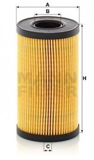 Фильтрующий элемент масляного фильтра HU 6024 Z MANN HU6024Z (фото 1)