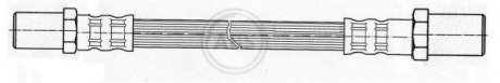 Шланг тормозной ВАЗ 2108-99 A.B.S. SL 3262 (фото 1)
