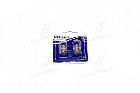 Лампа вспомогат. освещения R5W 12V 5W ВА15s (blister 2шт)(Neolux) OSRAM N207-02B (фото 1)