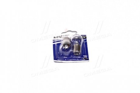 Лампа вспомогат. освещения Р21W 12V 21W ВА15s(blister 2шт) (Neolux) OSRAM N382-02B (фото 1)