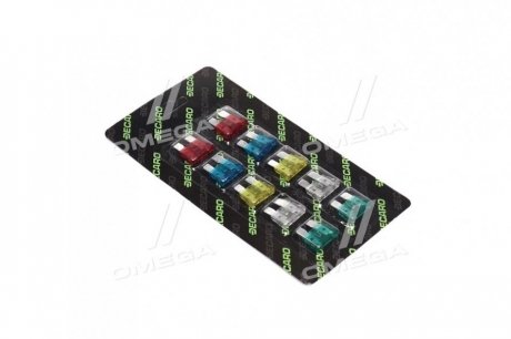 Предохранитель ножевой стандарт комп. 10 шт. DECARO DEC.FUSE KIT 01 (фото 1)