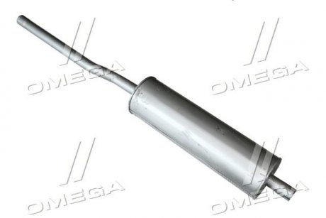 Глушитель ГАЗ 3302 Газель (с трубой, центр O51) закатной (о) ТМК 36-1201010-01 (фото 1)