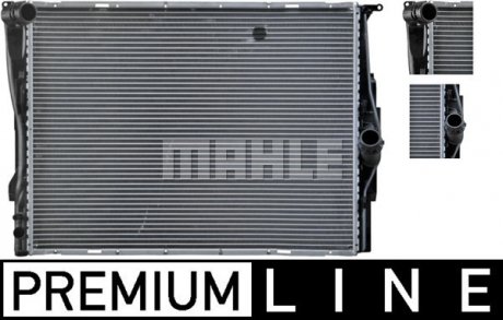 Радіатор охолодження BMW 1 / 3 (E90/91/92/93) CR 1089 000P MAHLE ="CR1089000P" (фото 1)
