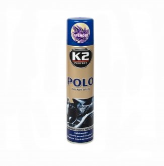 Поліроль для торпедо "лаванда" / PERFECT POLO COCKPIT SPRAY 300ML LAVENDER K2 K403LA (фото 1)