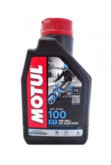 Олива 2T Moto Mix 100 1L MOTUL 837511 (фото 1)