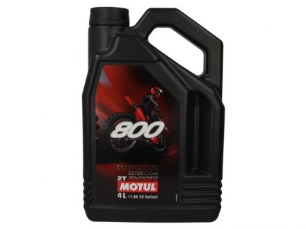 Олива 2T 800 Factory Line Off Road 4 L MOTUL 837141 (фото 1)