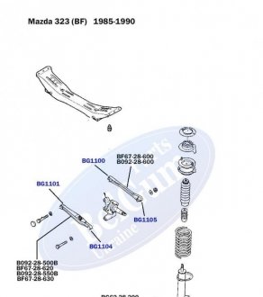 Сайлентблок рычага BELGUM PARTS BG1100 (фото 1)