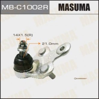 ОПОРЫ Шаровые Шаровая опора CBT-85 Toyota Highlander, ASU40,Lexus RX450h, AGL10, AGL20 Lexus RX350, AGL10, Lexus Masuma MB-C1002R (фото 1)