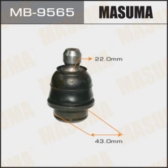 ОПОРЫ Шаровые Шаровая опора rear up Nissan Frontier, Nissan Frontier 05-, Nissan Navara, Nissan Navara D40M 05-, Masuma MB-9565 (фото 1)